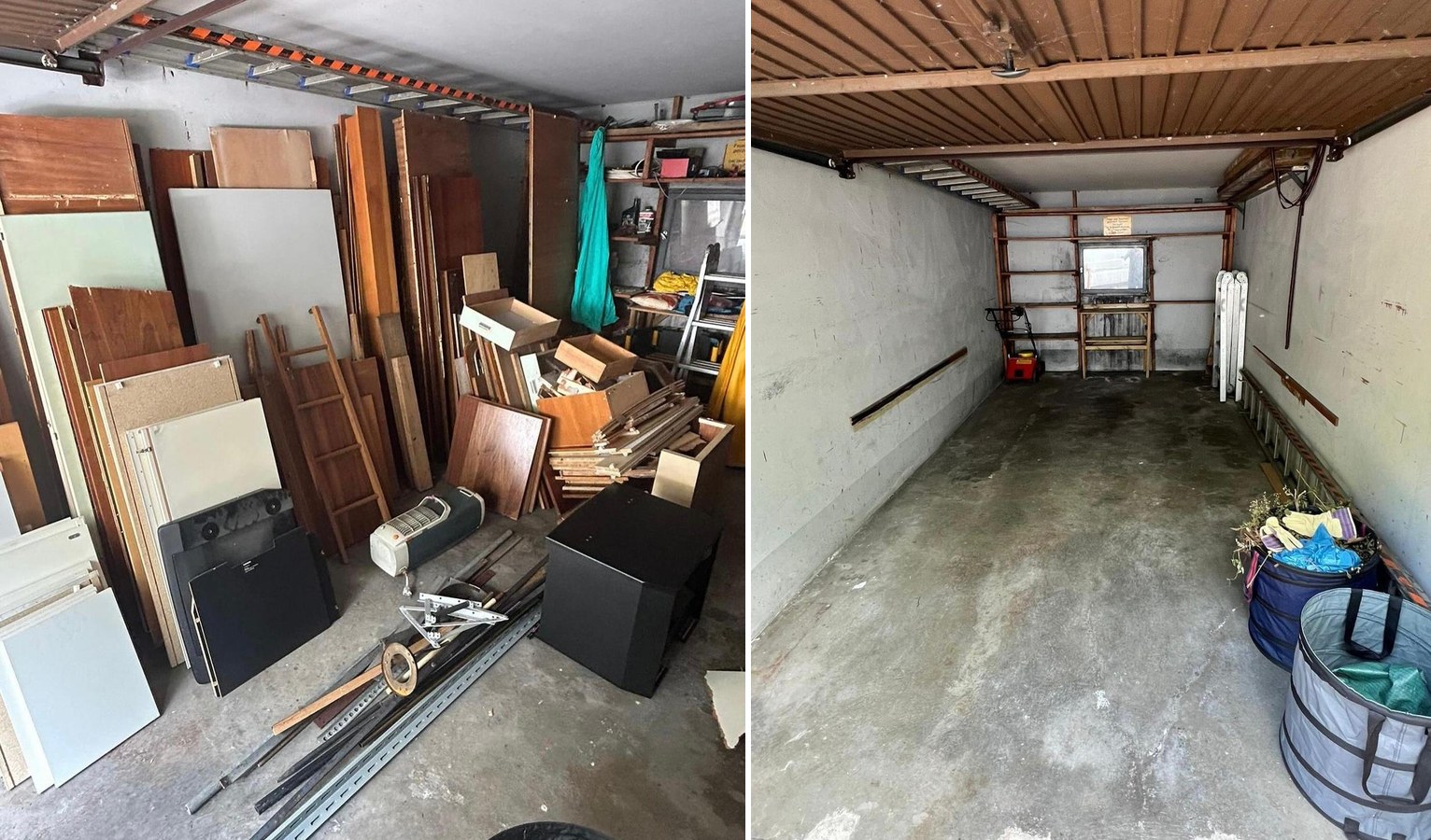 Garage Entsorgung Konstanz — Vorher Nachher