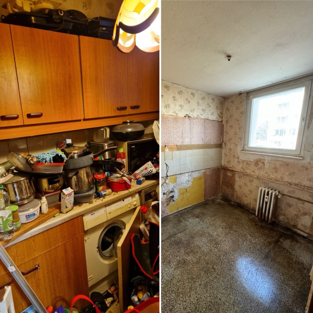 Vorher-nachher-Entrümpelung Stuttgart Vorher-nachher-Entrümpelung Stuttgart